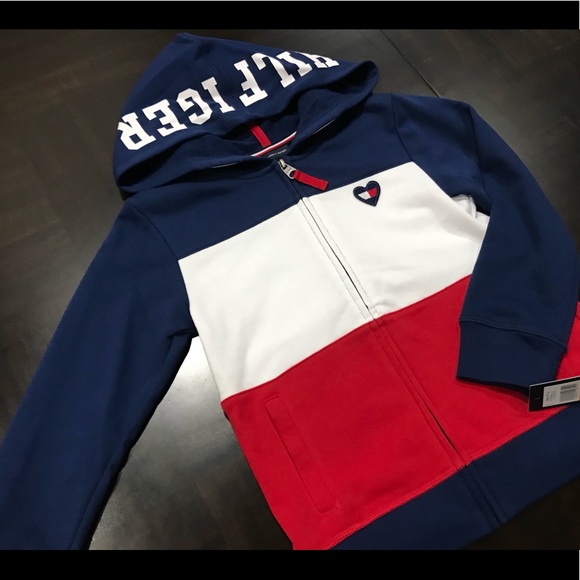 tommy hilfiger hoodie for girls